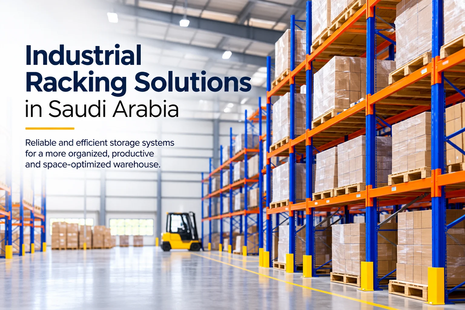 Industrial Racking: Complete Storage Solutions for Warehouses in Saudi Arabia