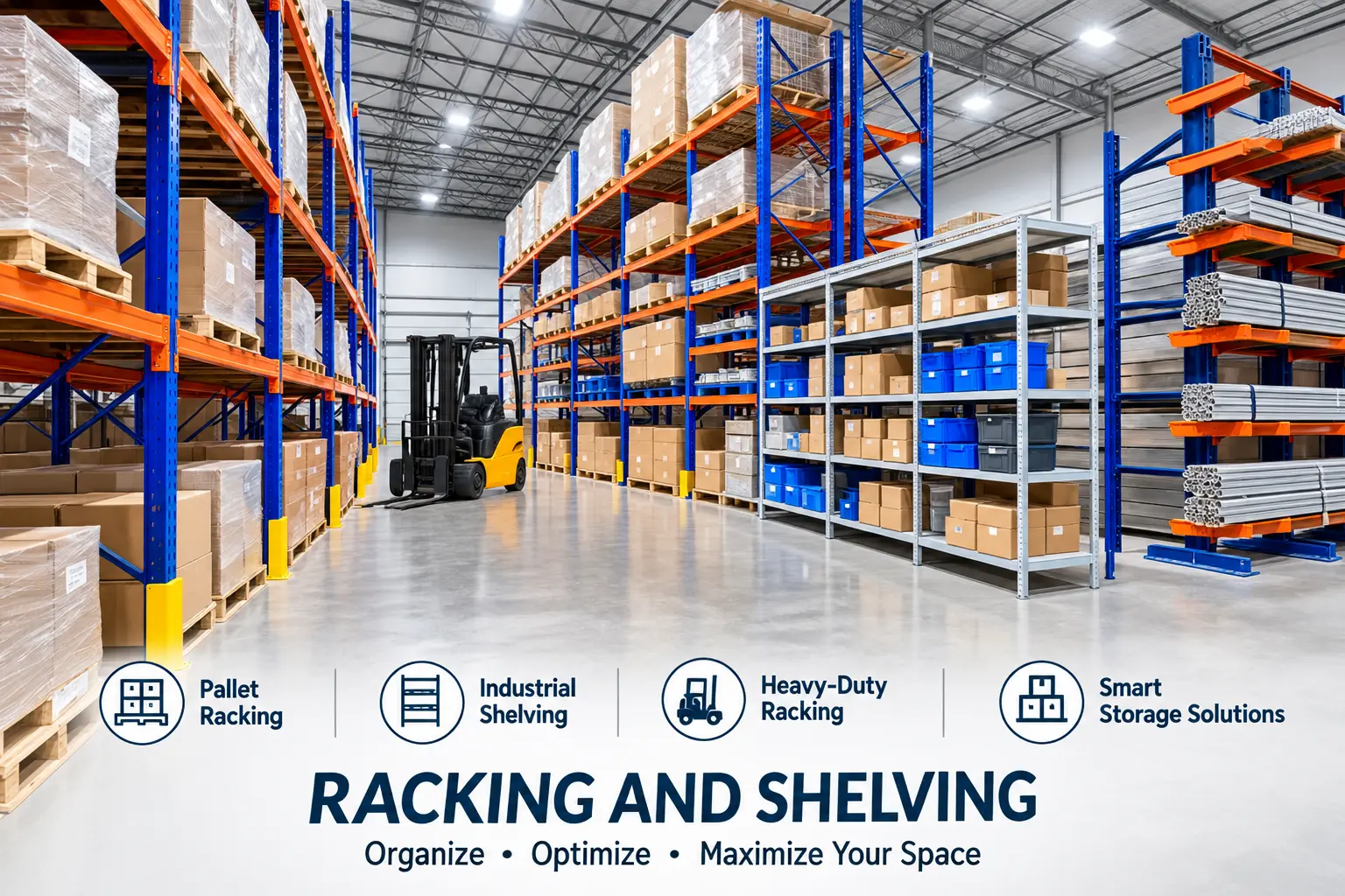 Racking and Shelving: Smart Storage Solutions for Modern Warehouses